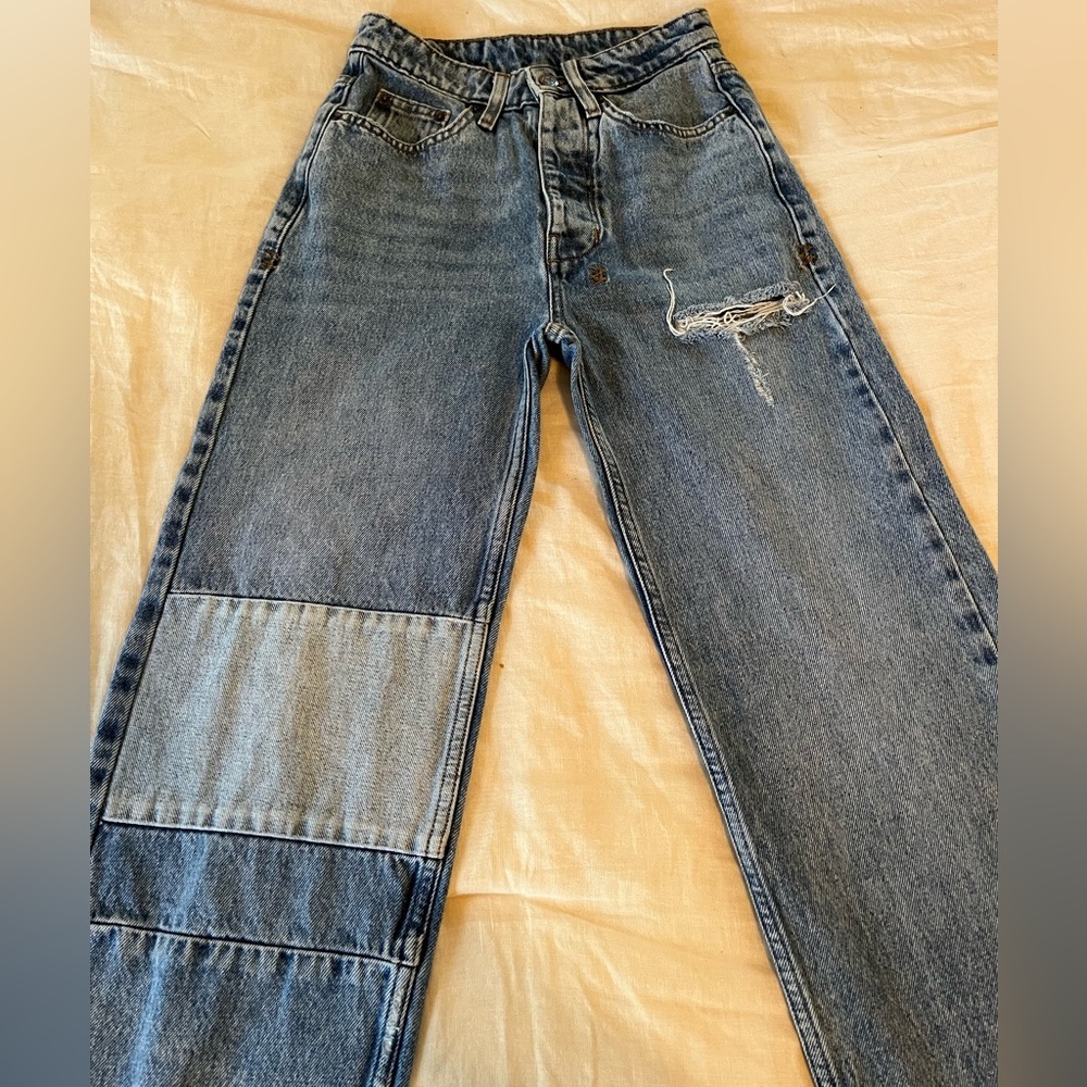 KSUBI 24 high rise straight leg jeans